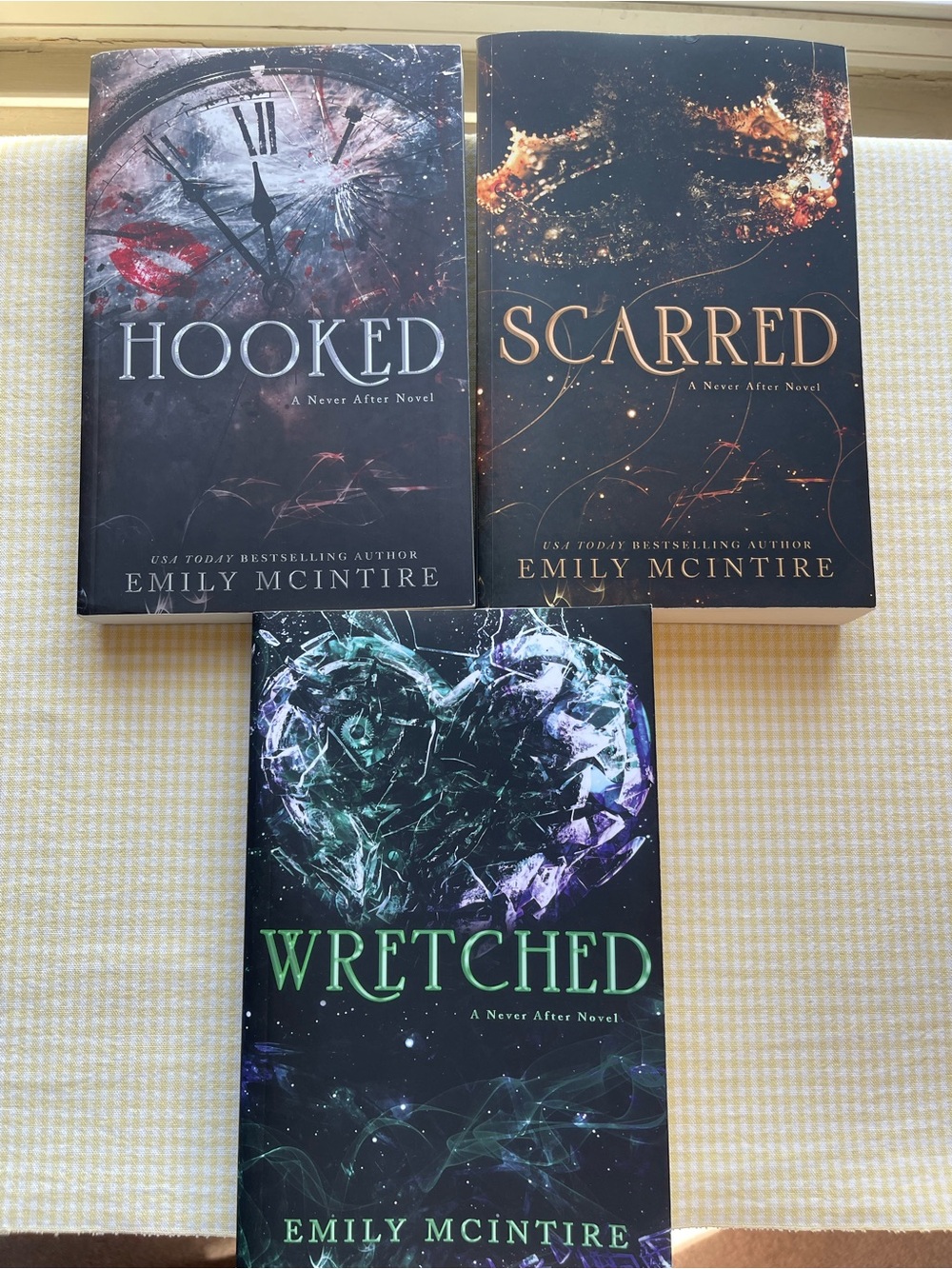 Hooked, Scarred & Wretched by Emily McIntire - Dark Romance Paperback Set